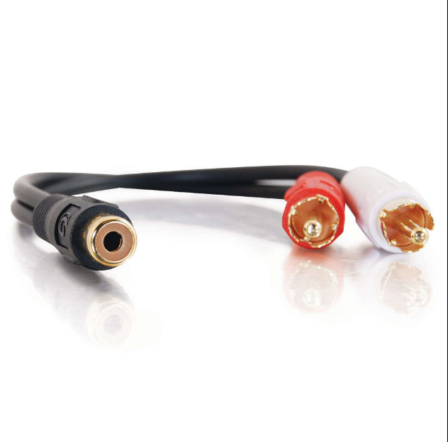 35ft (10.7m) 3.5mm Stereo Audio Cable with Low Profile Connectors